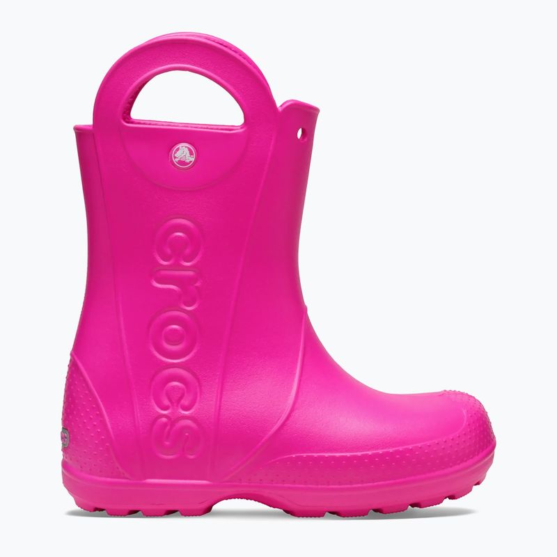 Детски гумени ботуши Crocs Handle It Rain Boot Kids Toddler pink crush 9