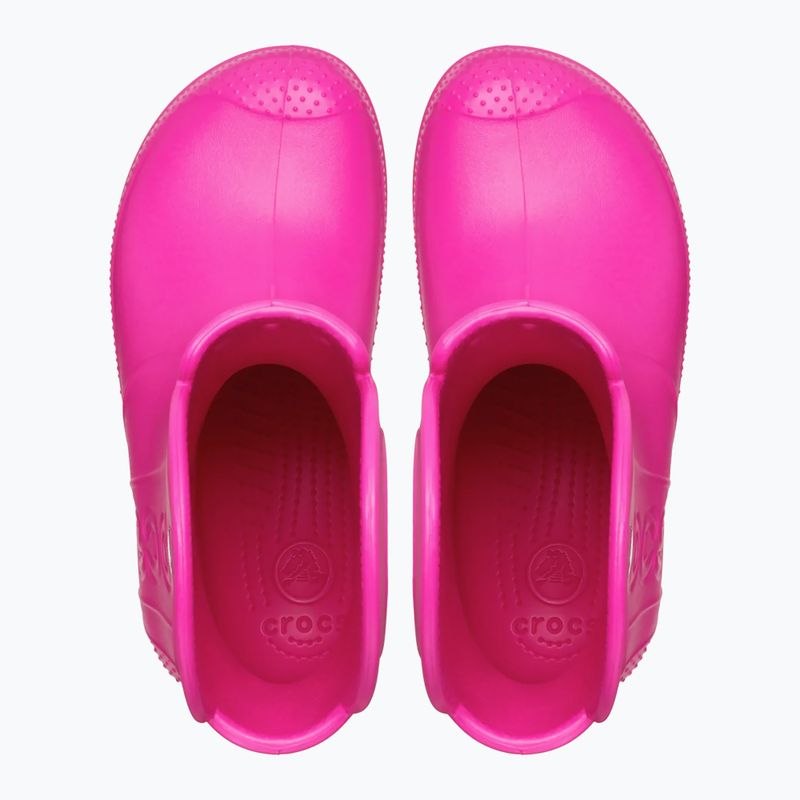 Детски гумени ботуши Crocs Handle It Rain Boot Kids Toddler pink crush 12