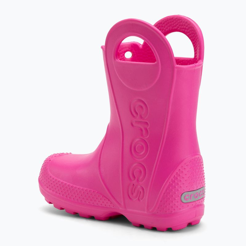 Детски гумени ботуши Crocs Handle It Rain Boot Kids Toddler pink crush 3