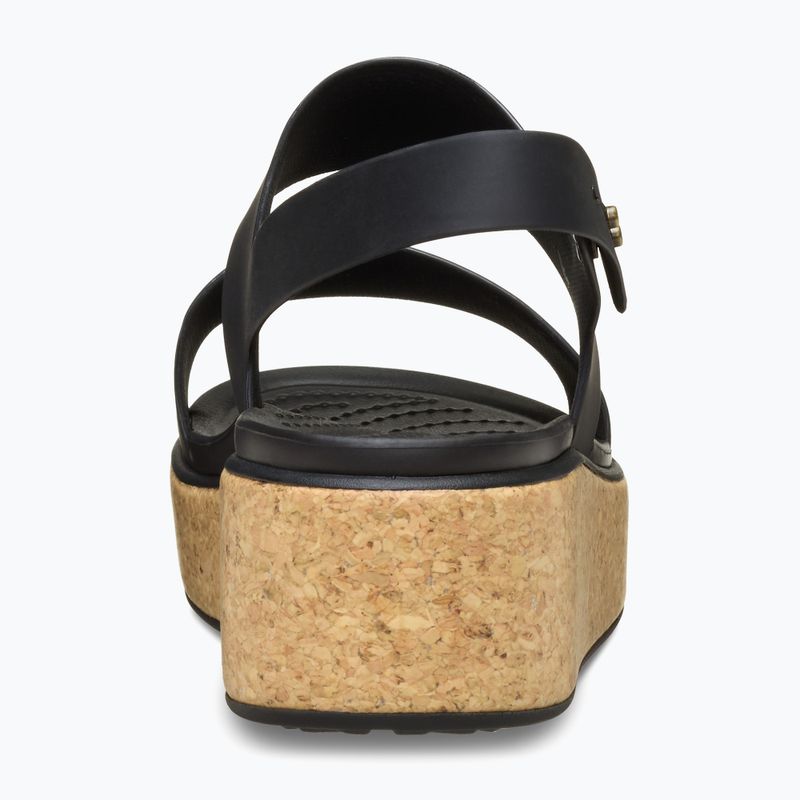Дамски сандали Crocs Brooklyn Cork Low Wedge black/black 3