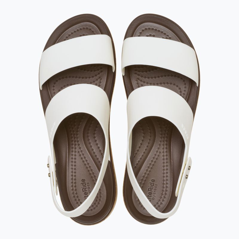 Дамски сандали Crocs Brooklyn Cork Low Wedge chalk 5