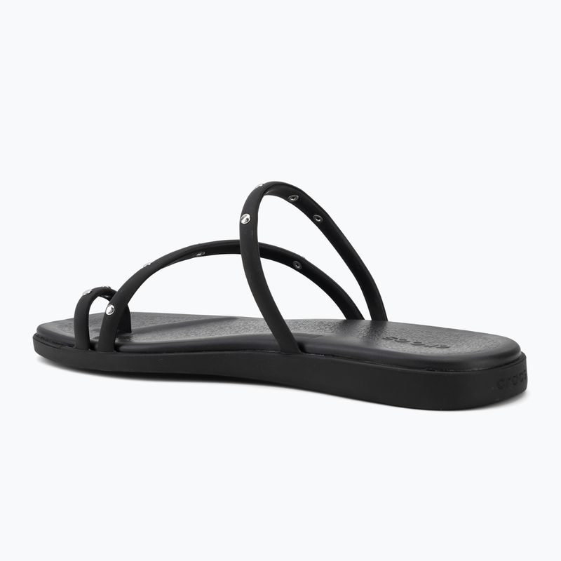 Дамски чехли Crocs Miami Studded Toe Loop black 3