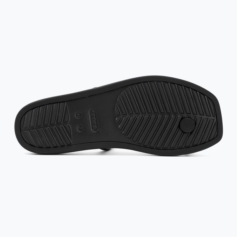 Дамски чехли Crocs Miami Studded Toe Loop black 4