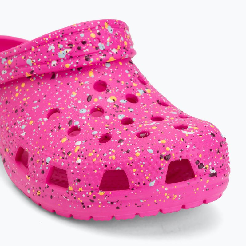 Детски чехли Crocs Classic Paint Splatter Clog 8