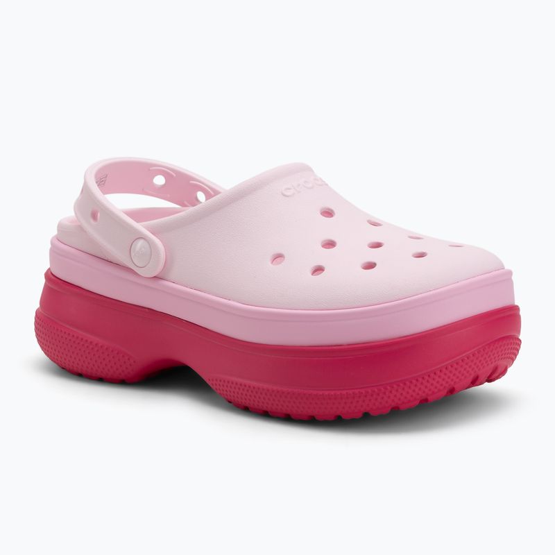 Чехли Crocs Classic Stacked Clog dragon fruit 2