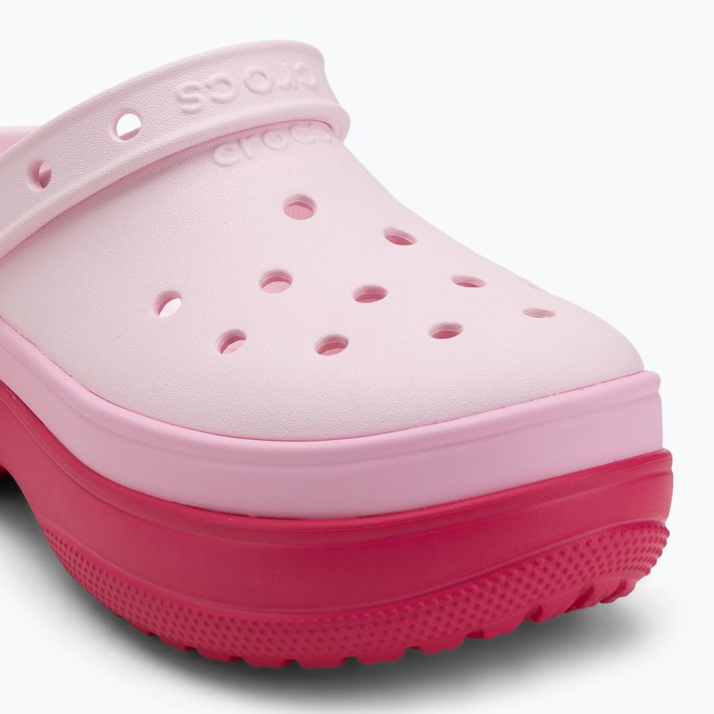 Чехли Crocs Classic Stacked Clog dragon fruit 8