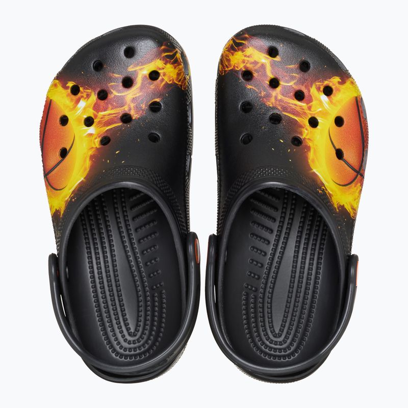 Детски чехли Crocs Flaming Bball Clog Kids black 13