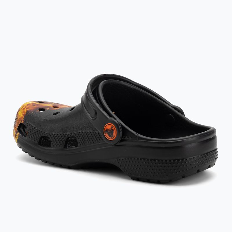 Детски чехли Crocs Flaming Bball Clog Kids black 4