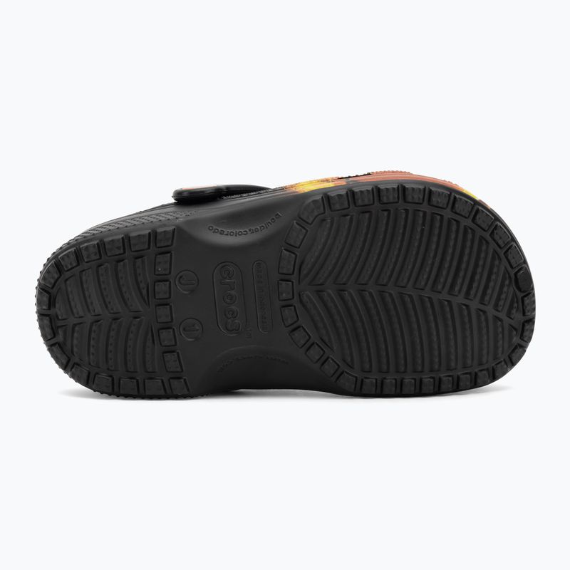 Детски чехли Crocs Flaming Bball Clog Kids black 5