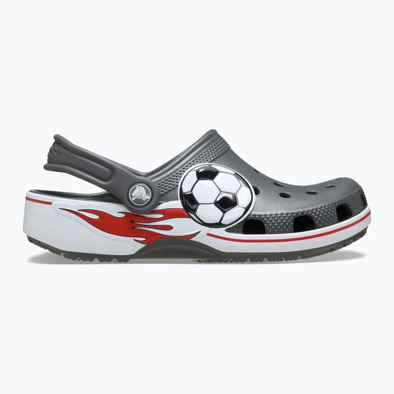 Детски чехли Crocs Classic Soccer Band Kids slate grey 10