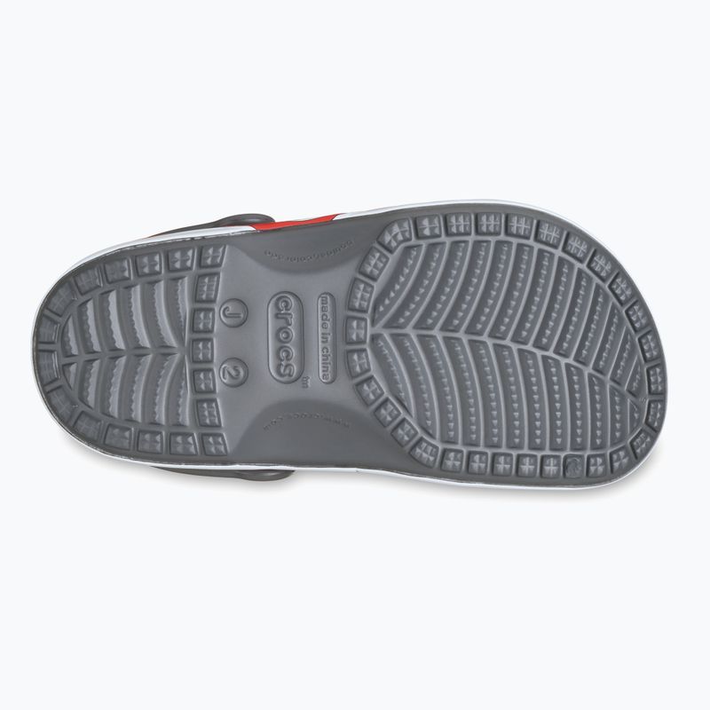 Детски чехли Crocs Classic Soccer Band Kids slate grey 12