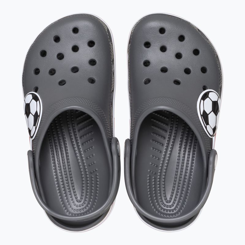 Детски чехли Crocs Classic Soccer Band Kids slate grey 13