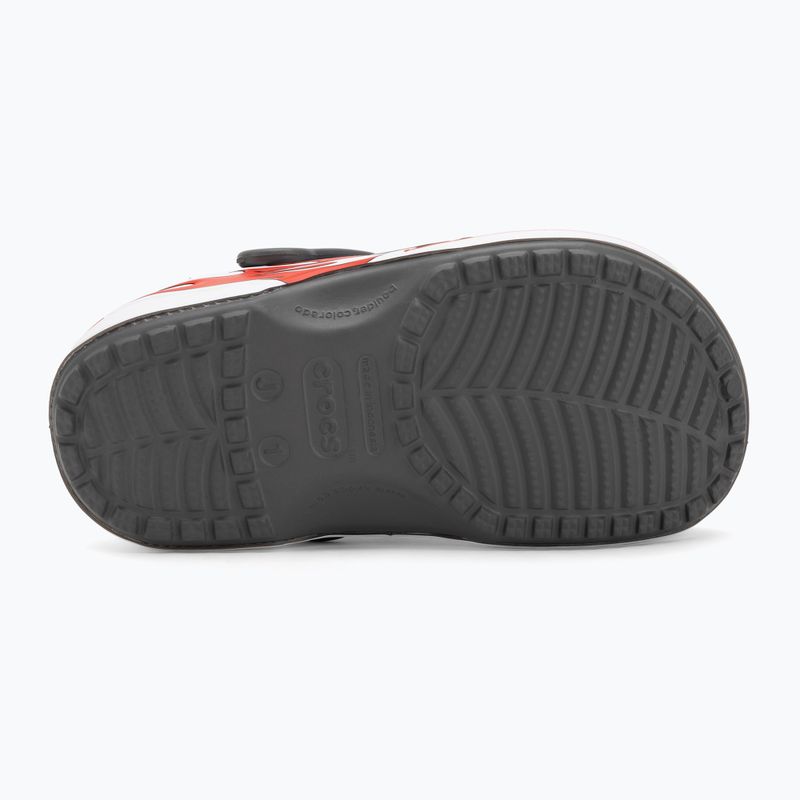 Детски чехли Crocs Classic Soccer Band Kids slate grey 5