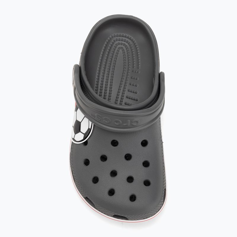 Детски чехли Crocs Classic Soccer Band Kids slate grey 6