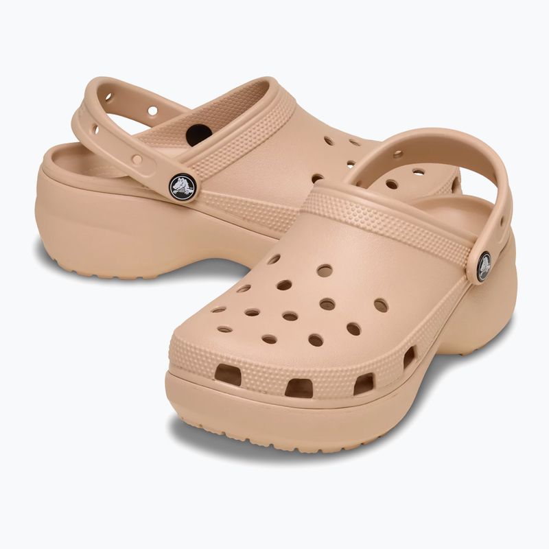 Дамски чехли Crocs Classic Platform Clog pink caramel 11