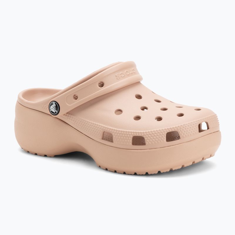 Дамски чехли Crocs Classic Platform Clog pink caramel