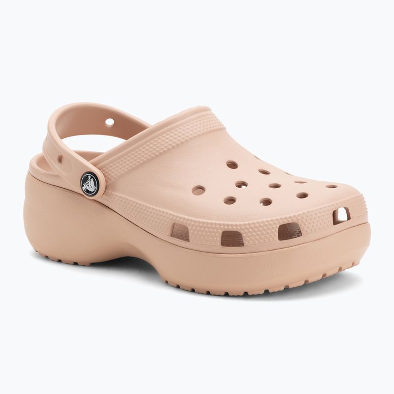 Дамски чехли Crocs Classic Platform Clog pink caramel 2