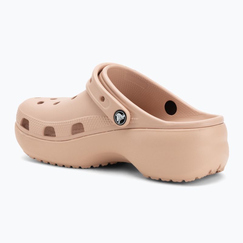 Дамски чехли Crocs Classic Platform Clog pink caramel 4