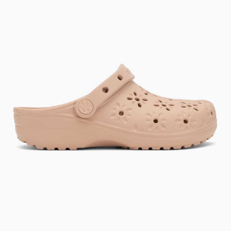 Чехли Crocs Classic Floral Cutout Clog pink caramel 3