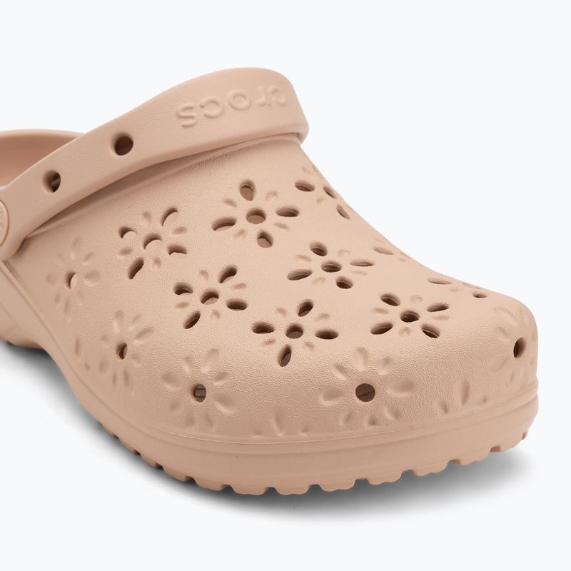 Чехли Crocs Classic Floral Cutout Clog pink caramel 8