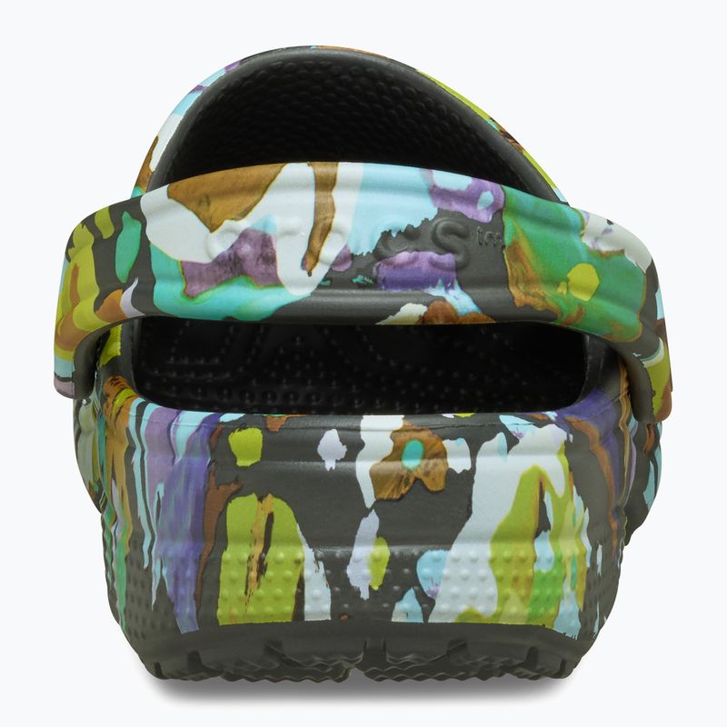 Чехли Crocs Classic Painted Floral black sand 11