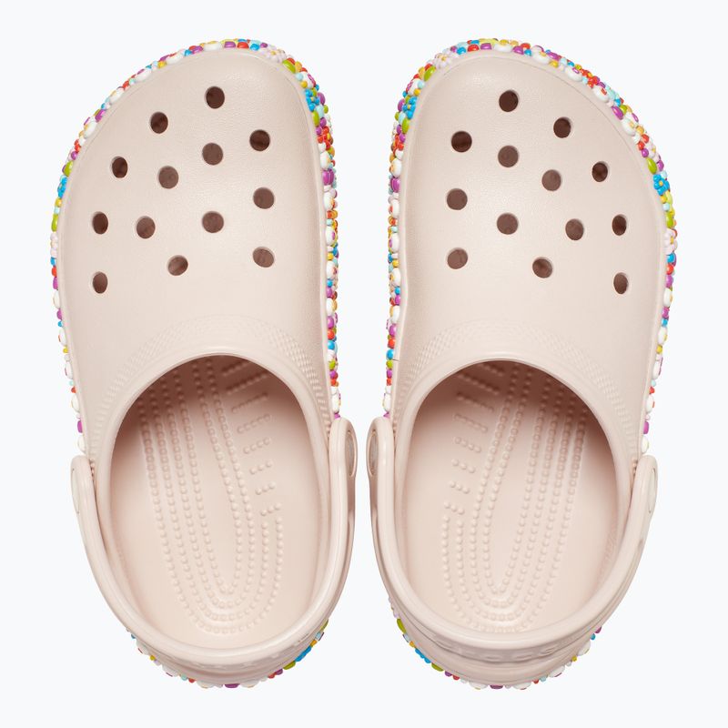 Детски чехли Crocs Classic Beaded Band Kids quartz 12