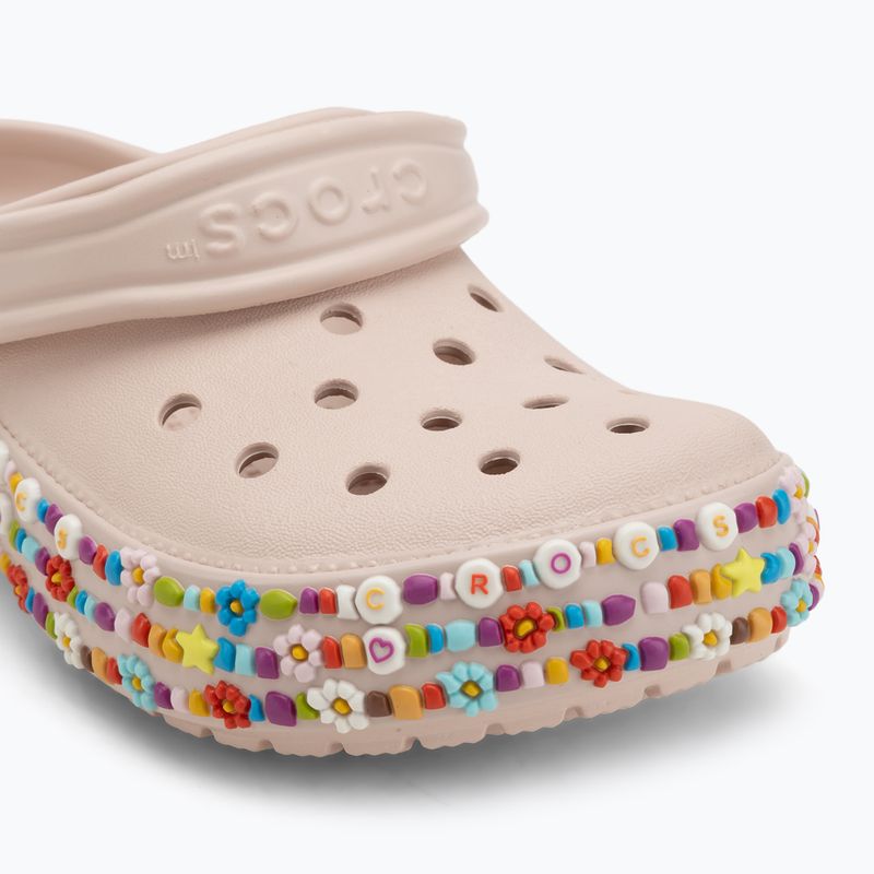 Детски чехли Crocs Classic Beaded Band Kids quartz 8