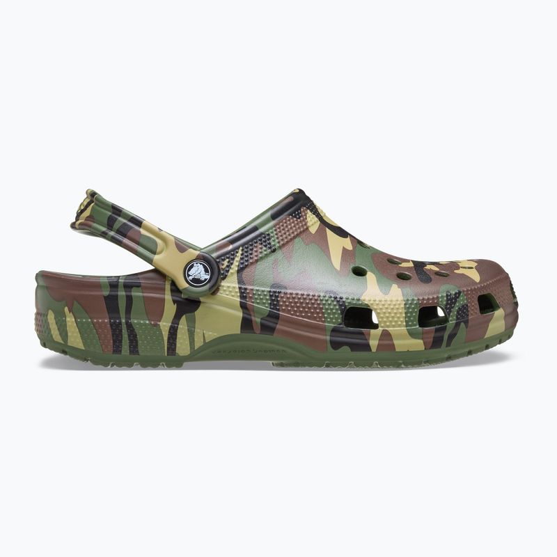 Чехли Crocs Classic Camouflage army green/multi 2