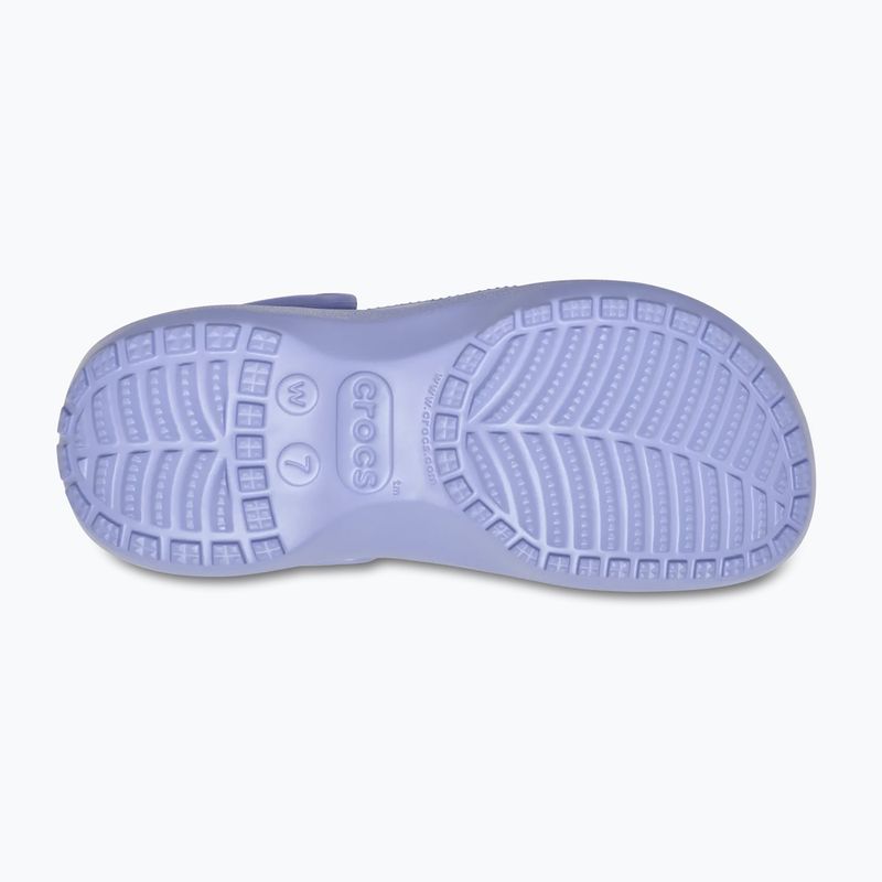 Дамски чехли Crocs Classic Platform Clog blue haze 3