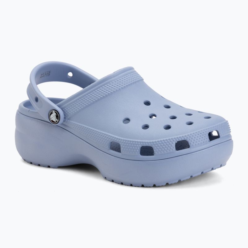 Дамски чехли Crocs Classic Platform Clog blue haze 2