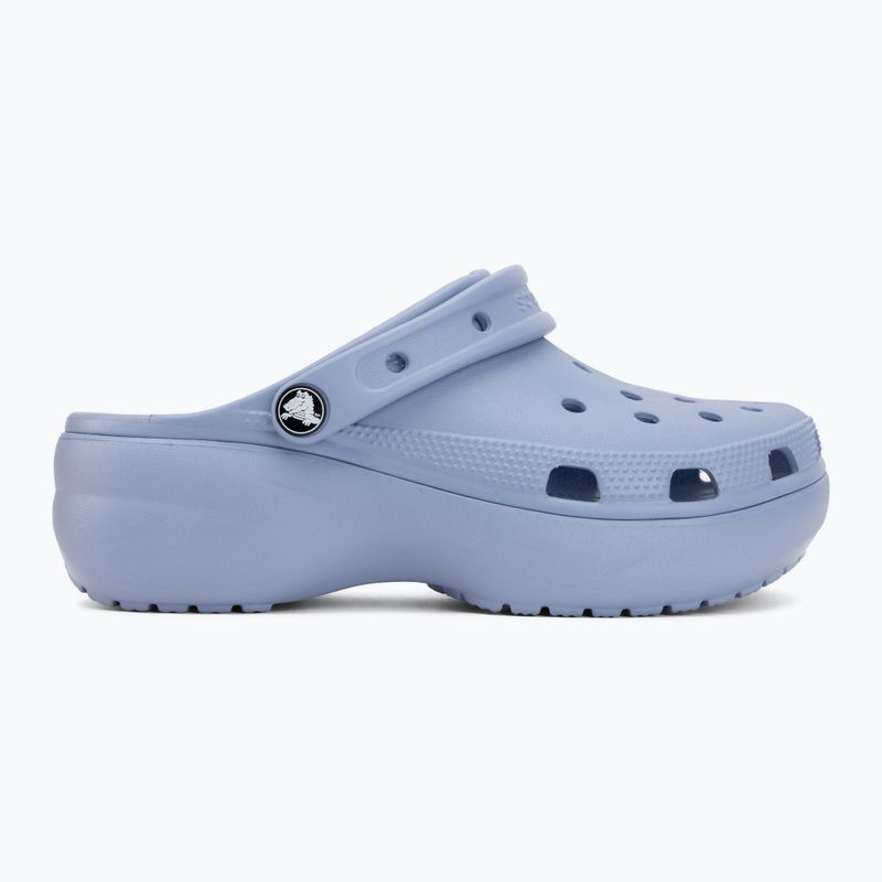 Дамски чехли Crocs Classic Platform Clog blue haze 3