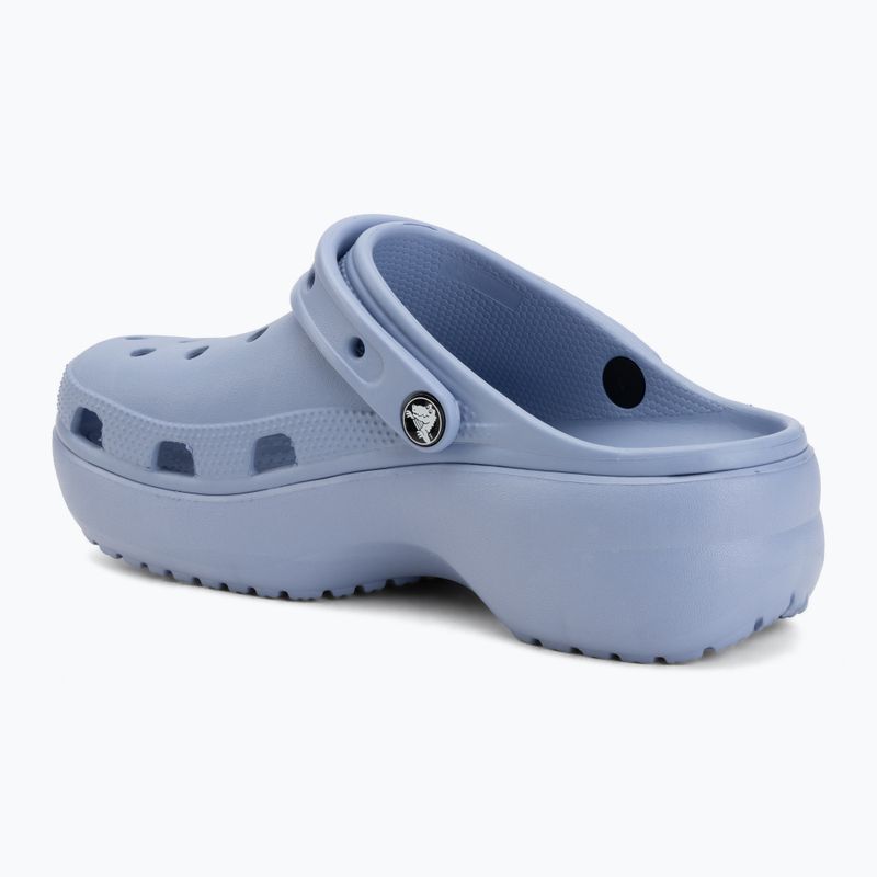 Дамски чехли Crocs Classic Platform Clog blue haze 4
