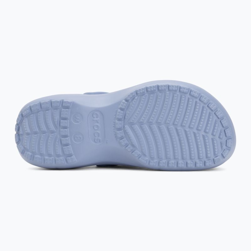 Дамски чехли Crocs Classic Platform Clog blue haze 5