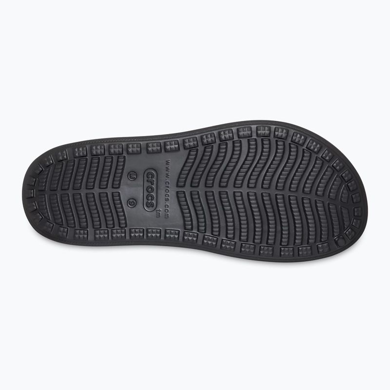 Джапанки Crocs Yukon Vista II Leather black/black 10