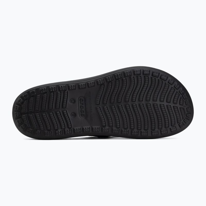 Джапанки Crocs Yukon Vista II Leather black/black 4