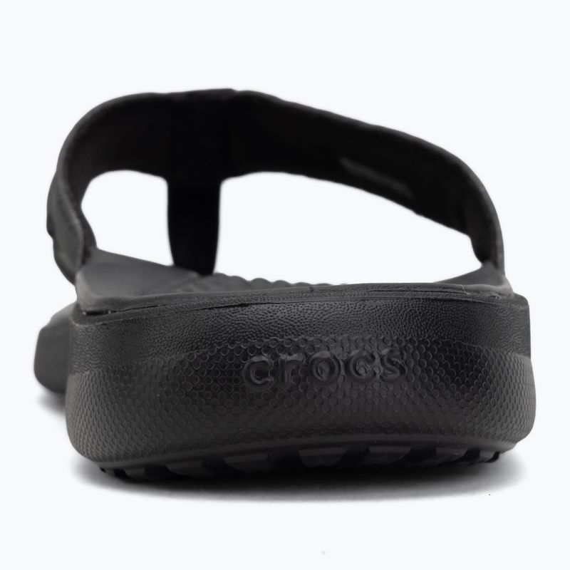 Джапанки Crocs Yukon Vista II Leather black/black 6