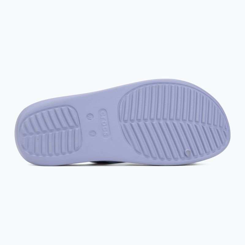Дамски чехли Crocs Getaway Strappy blue haze 4