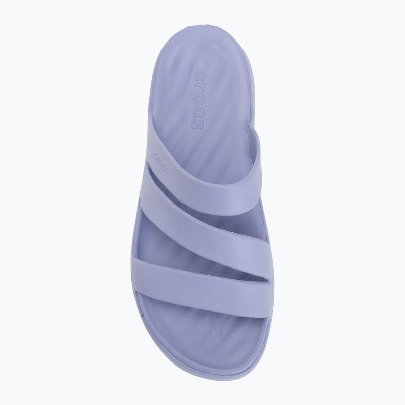 Дамски чехли Crocs Getaway Strappy blue haze 5