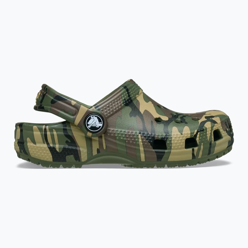 Детски чехли Crocs Classic Camouflage Toddler army green/multi 2