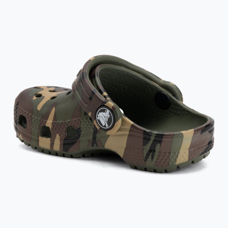 Детски чехли Crocs Classic Camouflage Toddler army green/multi 4