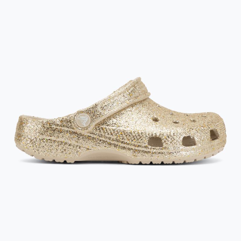 Детски чехли Crocs Classic Chunky Glitter sandstone 3