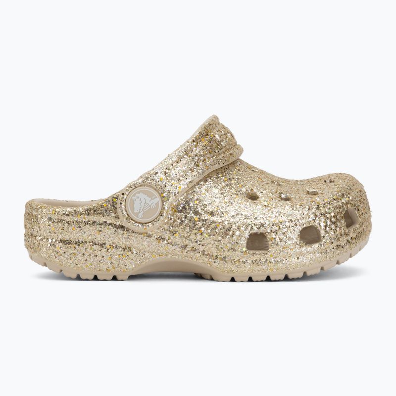 Детски чехли Crocs Classic Chunky Glitter 211940 sandstone 3
