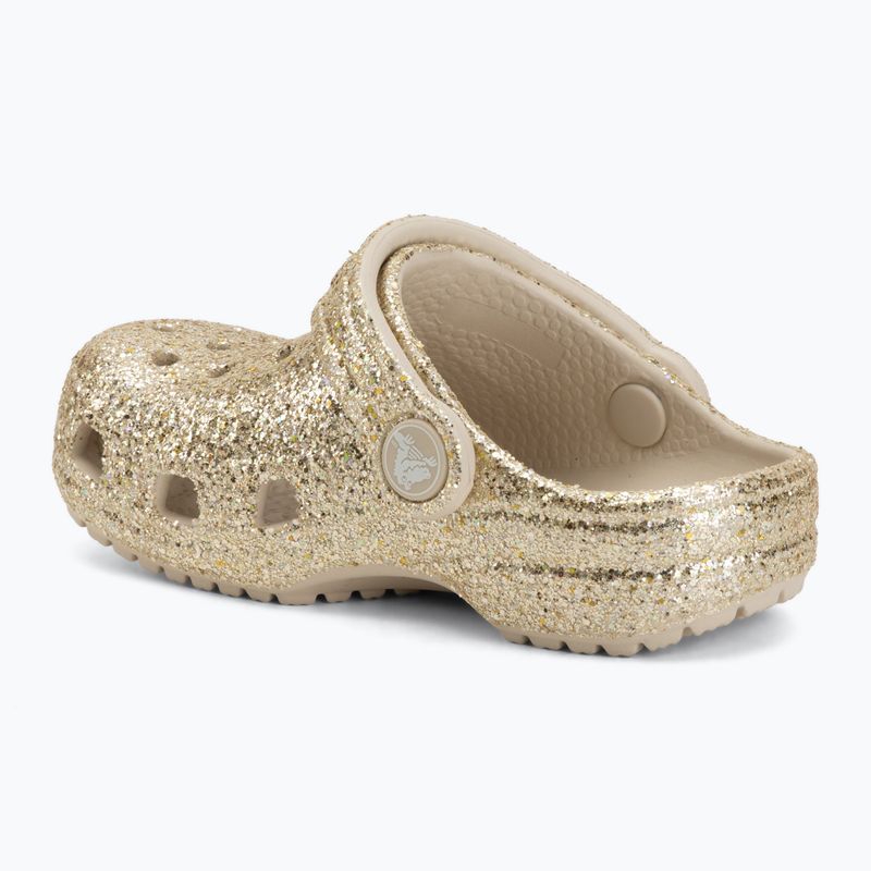 Детски чехли Crocs Classic Chunky Glitter 211940 sandstone 4