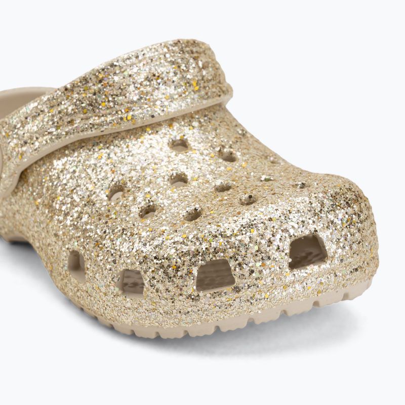 Детски чехли Crocs Classic Chunky Glitter 211940 sandstone 8