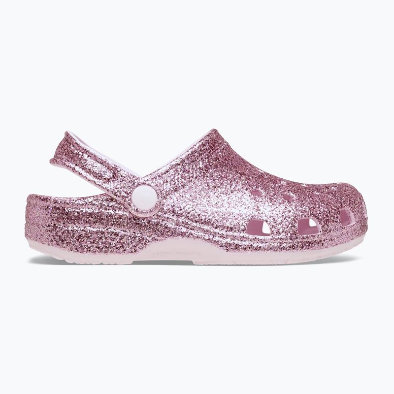 Детски чехли Crocs Classic Chunky Glitter 211940 pink milk 10