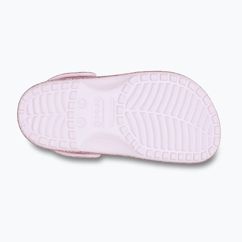 Детски чехли Crocs Classic Chunky Glitter 211940 pink milk 11