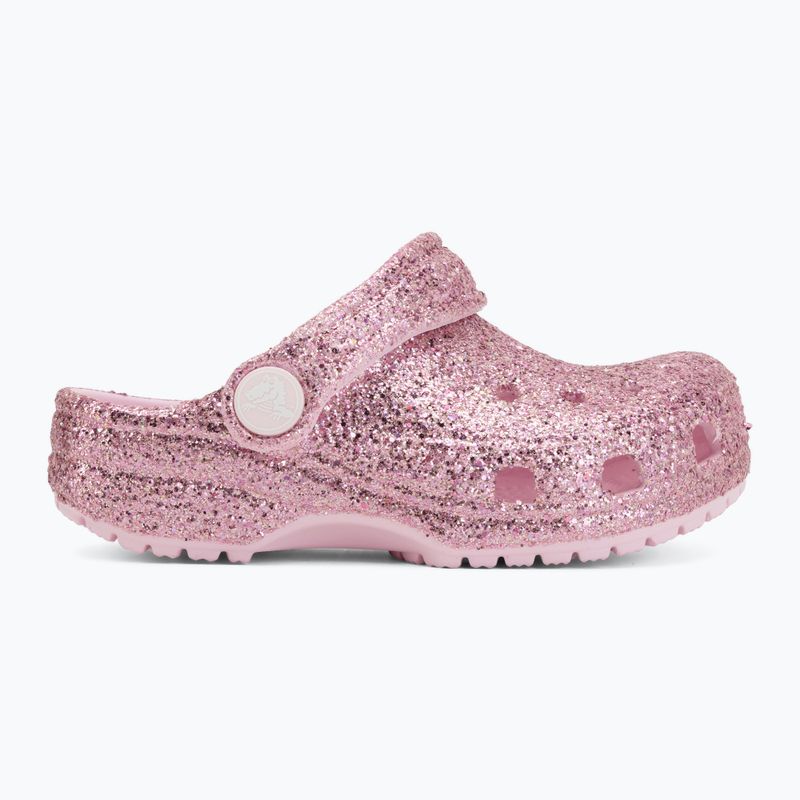 Детски чехли Crocs Classic Chunky Glitter 211940 pink milk 3