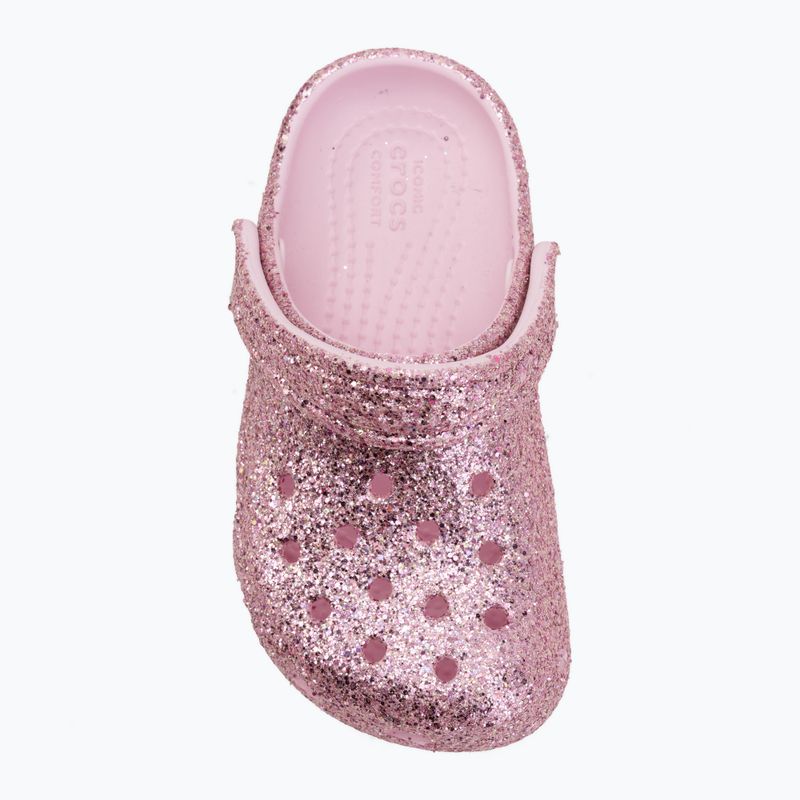 Детски чехли Crocs Classic Chunky Glitter 211940 pink milk 6