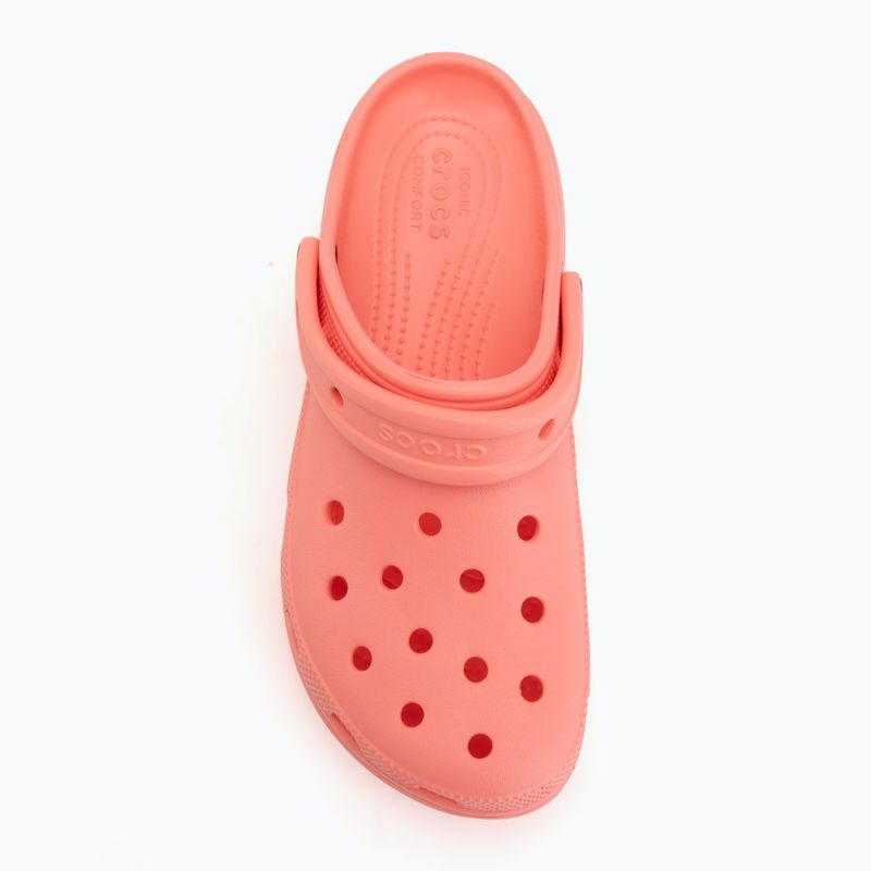 Дамски чехли Crocs Classic Platform Clog guava 6