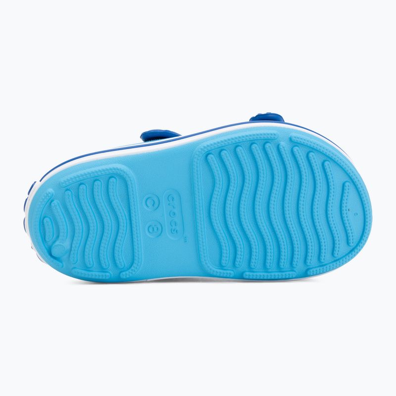 Детски сандали Crocs Crocband Cruiser Toddler venetian/blue bolt 4